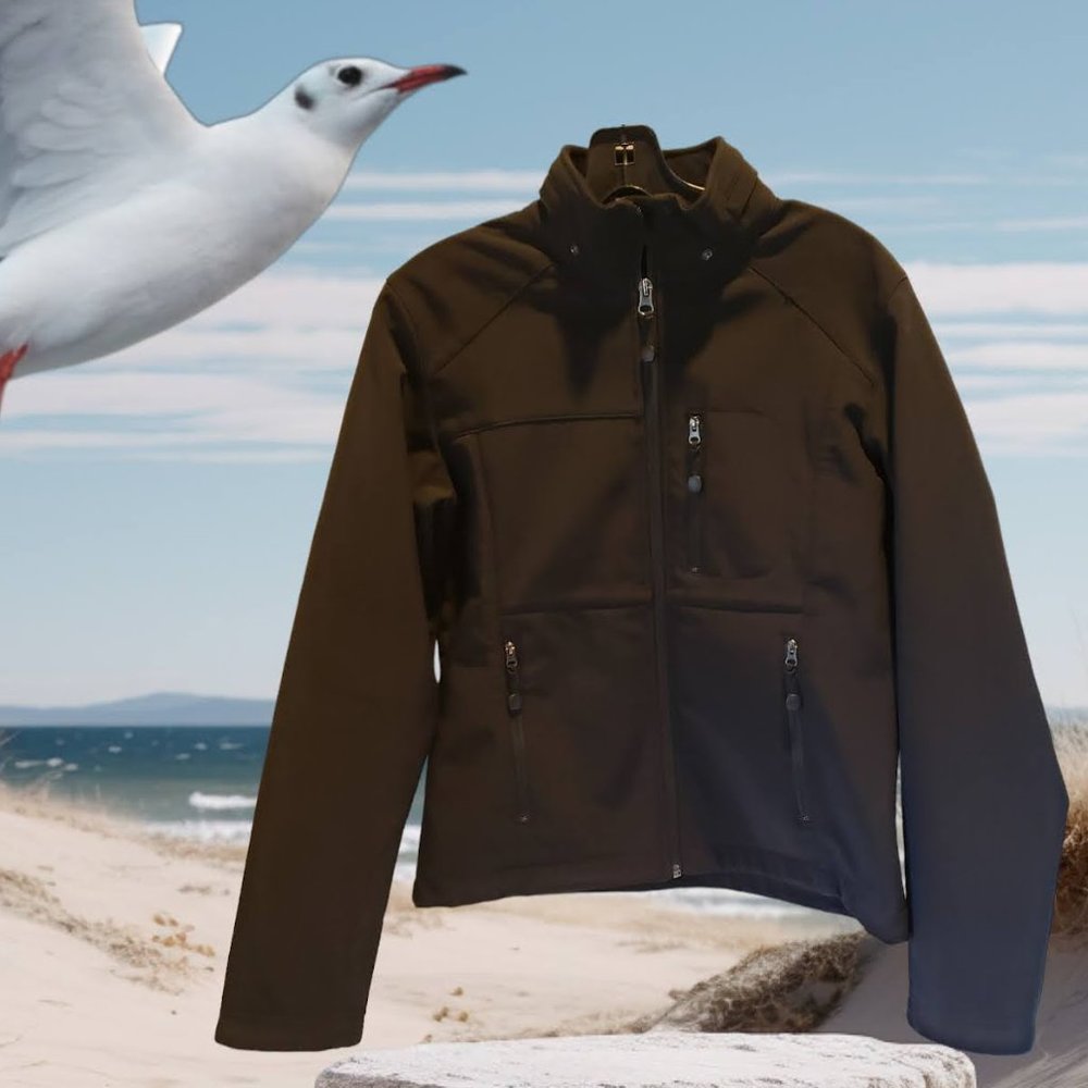 Fjaii Woman's Black Jacket Size XS